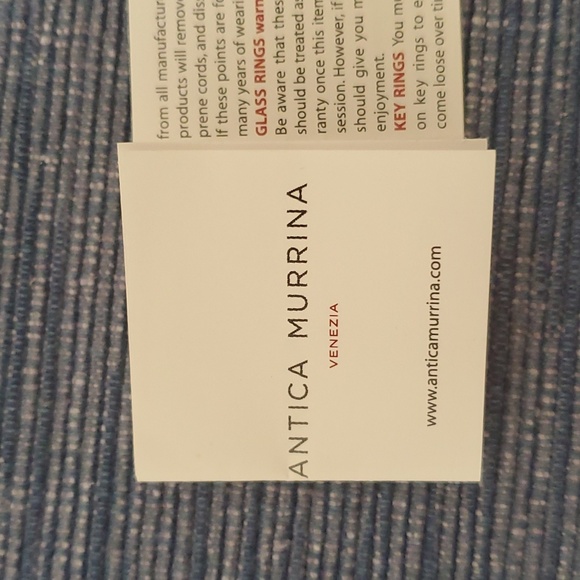 NIB ANTICA MURRINA Venetian Glass Necklace & Earrings - Picture 8 of 9